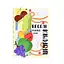 Розвиваюча гра "Веселі шнурочки Фрукти" 30523, 6 картинок, кольорові шнурки - мініатюра 1
