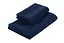 Рушник махровий Ardesto Benefit 50х90 см 100% бавовна темно-синій (ART2450DB)  - мініатюра 3