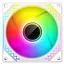 Вентилятор Coolmoon 120мм CM-W12-W Reverse (CM-W12-W-R) White - миниатюра 2