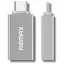 Перехідник Remax OTG Type-c RA-OTG1 Silver - мініатюра 1