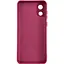 Чохол Silicone Cover Lakshmi Full Camera (A) для Samsung Galaxy A03 Core Бордовий / Marsala - мініатюра 2