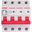 Модульный автоматический выключатель CNC YCB9-80M 4P C25 6ka - миниатюра 1