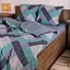 Комплект постільної білизни Viluta двоспальний ранфорс 22176 100% бавовна - мініатюра 2