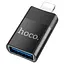 Перехідник Hoco UA17 Lightning Male to USB Female USB2.0 Чорний - мініатюра 1