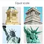 Конструктор Архитектура Wange 3D Статуя Свободы The Statue of Liberty для детей и взрослых 3Д 1409 деталей - миниатюра 8