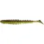 Силикон Reins Bubbling Shad 4" B08 Green Pumpkin Chart Melon (6 шт/уп) - миниатюра 1