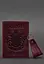 Подарочный набор кожаных аксессуаров с украинской символикой. - миниатюра 3