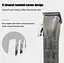 Професійний акумуляторний триммер Rozia HQ-2220 машинка для стрижки волосся з підставкою-зарядкою 8 Вт - мініатюра 7