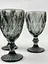 Набор бокалов для вина Glassware 6шт Подарочные цветные стеклянные фужеры для коктейлей 300мл Серый - миниатюра 5