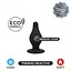 Анальна пробка SilexD Premium Silicone Plug Model 2 M 9.3 см (чорний) - мініатюра 3