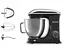Тестомес миксер планетарный Zeegma PLANEET CHEF BLACK 2200 Вт - миниатюра 6