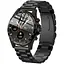 Умные часы Linwear LW09 Metal с измерением кислорода в крови Черный - миниатюра 1