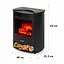 Камін електричний Klarstein Bormio S Smart (10035088) - мініатюра 7
