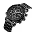 Чоловічий годинник Skmei 1636 з браслетом Чорний з чорним - мініатюра 5