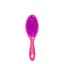 Щетка для волос массажная пластиковая овальная Salon Professional, розовая - миниатюра 1