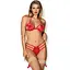 Еротичний комплект білизни Obsessive Giftella S/M червоний - мініатюра 1