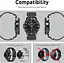 Безель Sikai для смартгодинника Xiaomi Watch S3 Black-white Sport - мініатюра 9
