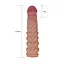 Насадка на пенис Lovetoy Pleasure X-Tender Series 17.5 см телесный - миниатюра 4