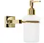 Дозатор для рідкого мила Rea 322197A gold REA-77067, Золотий - мініатюра 2