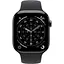 Смарт-часы Apple Watch Series 11 GPS + Cellular 46 мм Slate Titanium Case with Black Sport Band M/L (MFD24) [151116] - миниатюра 2