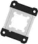 Контактна рамка для процесора 2E Gaming Air Cool SCPB-AM5, Aluminum, Black - мініатюра 3