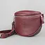 Шкіряна сумка поясна-кроссбоді Vacation бордова флотар - мініатюра 3