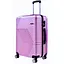 Чемодан Большой (L) Поликарбонат На 4-х Двойных Колесах 120Л POLO ПК015-L Лиловый - миниатюра 1