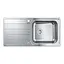 Кухонная мойка Grohe 1000 x 500 мм с эксцентриком, 1 чаша, матовая 31563SD1, Нержавеющая сталь - миниатюра 2