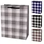 Пакет подарунковий паперовий L Checkered 31×44×12 см (набір 4 шт) R94995-L - мініатюра 1