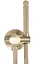 Набір гігієнічного душу прихованого монтажу Rea Loop brushed gold REA-B6311, Золотий - мініатюра 2