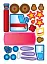 Аплікації-наліпки. Транспорт - миниатюра 4