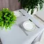Скатерть ТЕП Aquastop водоотталкивающая Light Gray 150x150 см (С-04222_30302) - миниатюра 3