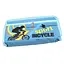 Пенал Bicycle, 2 відділення, 20x10x4 см, 03L-P (В асортименті) - мініатюра 1