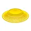 Фруктовниця пластикова кругла тарілка підставка для фруктів Ø 28 см, Господар Жовтий 87874 - мініатюра 3