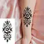 Набор детских временных тату Черные мини №5 black-tattoo-mini-set-5-T - миниатюра 7