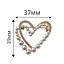 Брошь Сердце (84946803) - миниатюра 2