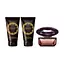 Набор Versace Crystal Noir (edt 50ml + b/lot 50ml + sh/gel 50ml) - миниатюра 1