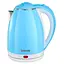 Електрочайник Edler EK8055, синій, 1500W, 1.8 л, дисковий, пластиковий зовнішній корпус, світловий індикатор, захист від - мініатюра 1