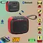 Портативная колонка Hopestar A22, 5W/TWS/IPX6/500mAh, Grey-red - миниатюра 2