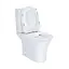 Унитаз-компакт Qtap Presto безободковый с сиденьем Soft-close QT24221217AW - миниатюра 2