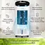 Мобільний кондиціонер-вентилятор Klarstein IceWind Plus Smart 4-in-1 (10040209) - мініатюра 3