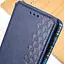 Шкіряний чохол-книжка Getman Cubic PU для Realme 11 4G Синій - мініатюра 8