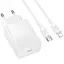 МЗП Borofone BAS73A Source PD20W (1USB-C) + кабель Type-C to Lightning White - мініатюра 2