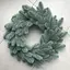 Різдвяний вінок Еліт з хвої литий 45 см (Блакитний) - мініатюра 2
