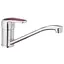 Смеситель для кухни Haiba Magic 004 с красной ручкой HB0688 Хром - миниатюра 1