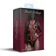 Сбруя с цепью и фиксаторами Feral Feelings Harness with Cuffs, Червоний - миниатюра 1