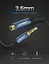 Кабель Ugreen AV118 3.5 mm Male to 3.5 mm Female 1.5 м Blue (40674) - миниатюра 2