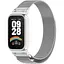 Ремінець DK для Xiaomi Mi Smart Band 9 Active Metal Milanese Loop Magnetic (018854) (silver) - мініатюра 1
