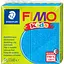 Пластика Fimo kids Голубая с блестками 42 г   - миниатюра 1
