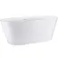 Ванна акрилова окремостояча Rea Mlano 150x70 whte REA-W2000 Білий - мініатюра 3
